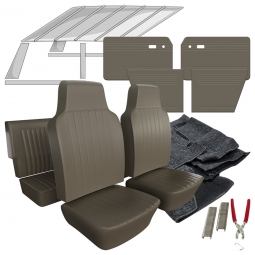 1968-1969 VW Type 3 Notchback Smooth Vinyl Interior Kit