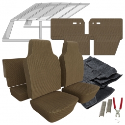 1968-1969 VW Type 3 Notchback Tweed Cloth Interior Kit