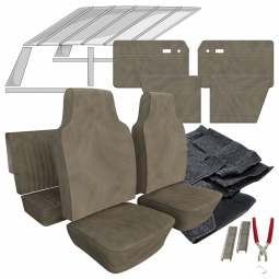 1968-1969 VW Type 3 Notchback Velour Cloth Interior Kit