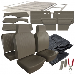 1968-1969 VW Type 3 Squareback Smooth Vinyl Interior Kit