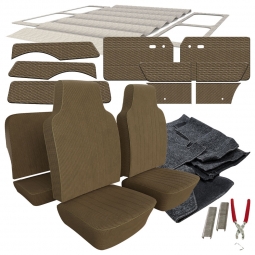 1968-1969 VW Type 3 Squareback Tweed Cloth Interior Kit