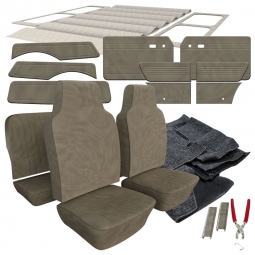 1968-1969 VW Type 3 Squareback Velour Cloth Interior Kit