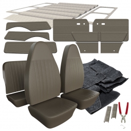 1973 VW Type 3 Squareback Basketweave Vinyl Interior Kit