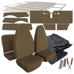 1973 VW Type 3 Squareback Tweed Cloth Interior Kit