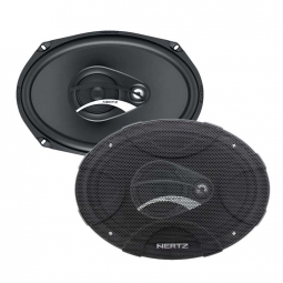 Hertz Dieci 6x9 Speakers 3 Way Pair