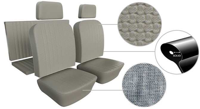 TMI Seat Upholstery Details