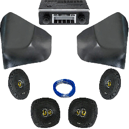 Kicker 1971-79 VW Super Beetle Stereo Kit