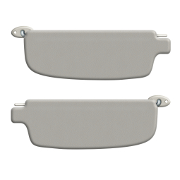 1965-1974 VW Karmann Ghia Sun Visors - Pair - White Vinyl