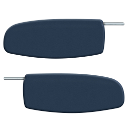 1958-1964 VW Beetle Sun Visors - Pair - Vinyl Colors - Sedan and Convertible