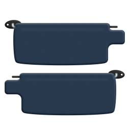 VW Sun Visors - Pair - Vinyl Colors - 1965-1977 Beetle - 1971-1979 Super Beetle