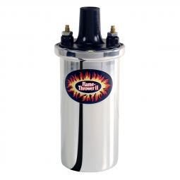 PerTronix Flame-Thrower II Oil Filled Coil - .6 Ohm - 45000 Volt - Chrome