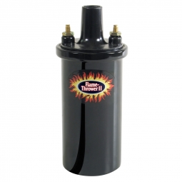 PerTronix Flame-Thrower II Oil Filled Coil - .6 Ohm - 45000 Volt - Black