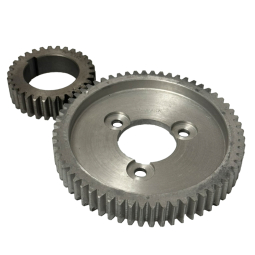 VW Crank Gear Set - Straight Cut - Aluminum on Steel