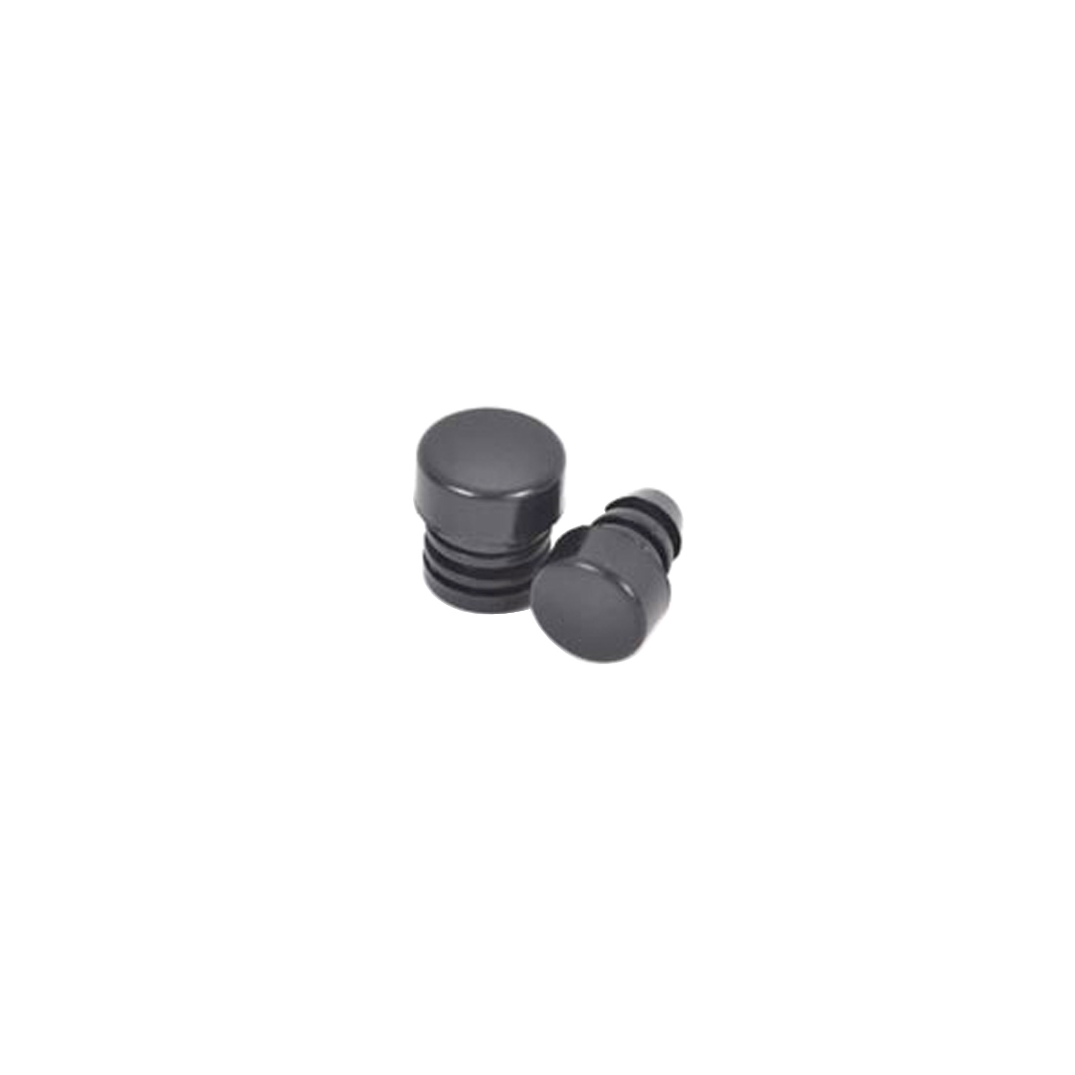 VW Rear Seat Release Bar End Plugs - Beetle 1968-77