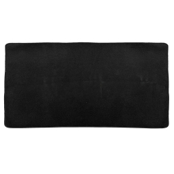 1980-1991 VW Vanagon Floor Mat - Large Middle Floor Area - Black Loop - Non-Slip Backing