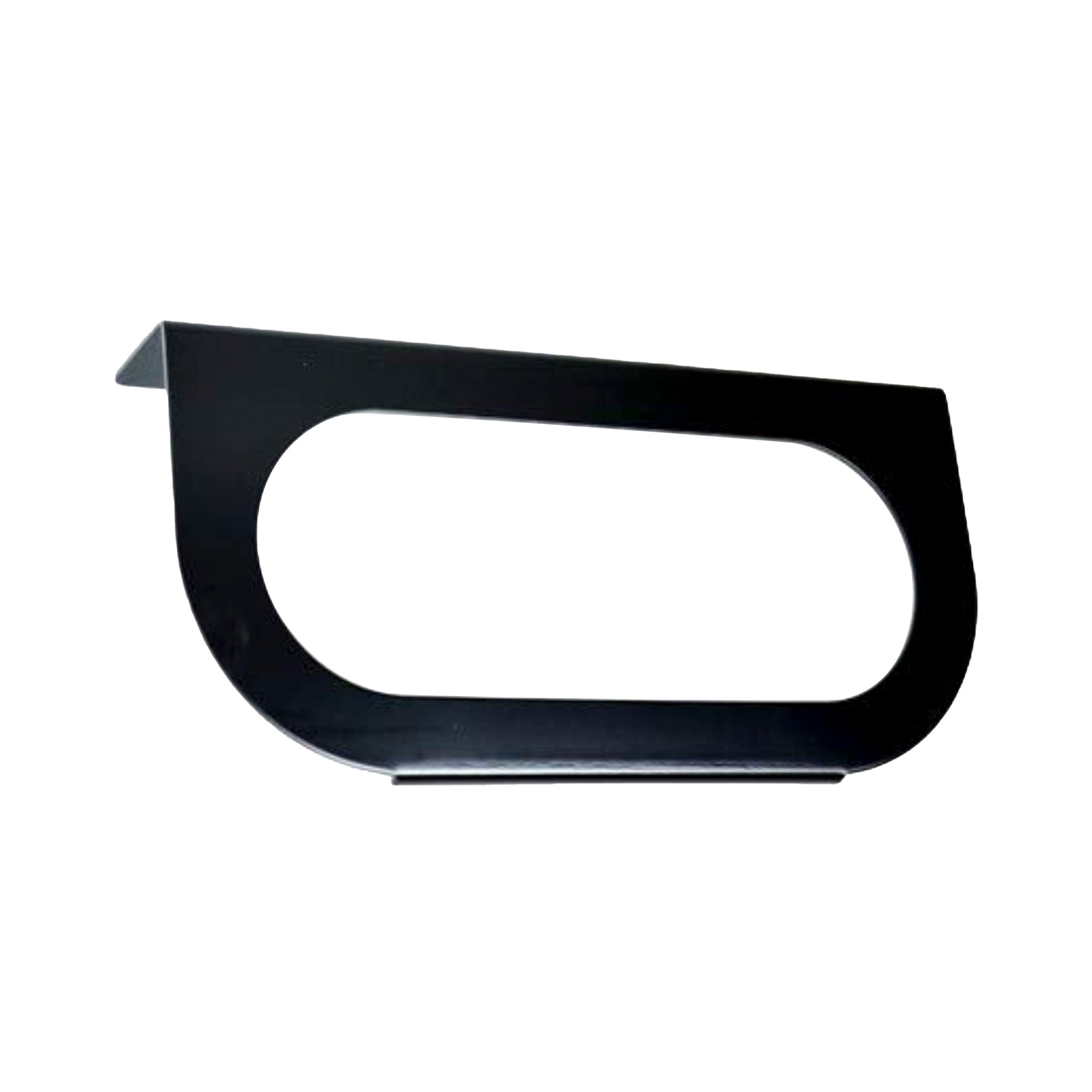 Oval Tail Light Mounting Bracket - Black