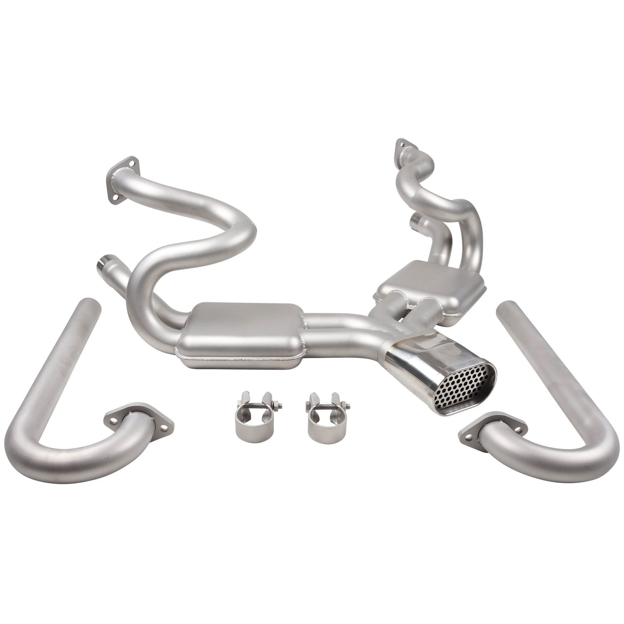 VW Exhaust System - Sebring - Stainless Steel - 1200cc 40 Horse - Beetle - Ghia