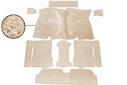 1978-1984 VW Rabbit Truck Carpet Kit - 8 Pieces - Oatmeal Loop