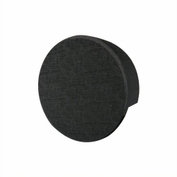 VW Tire Cover - Fits 185 X 14 Tires - Charcoal Loop Carpet