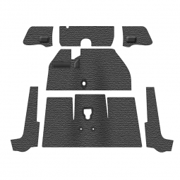 Premium 1968 VW Beetle Convertible Carpet Kit - Front - w/o Footrest - Charcoal Loop