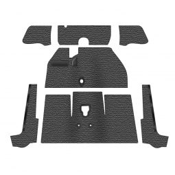 Premium 1970 VW Beetle Convertible Carpet Kit - Front - w/o Footrest - Charcoal Loop