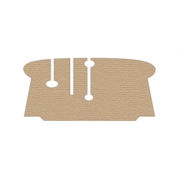 1965-1967 VW Bus Carpet Kit - Front - Bucket or Bench Seat - Oatmeal Loop