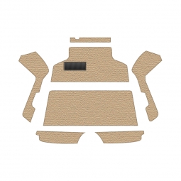 1968-1972 VW Type 3 Carpet Kit - Front - Oatmeal Loop