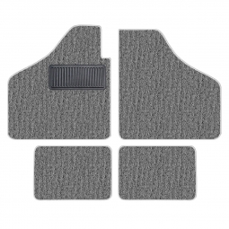 1956-1974 VW Karmann Ghia Floor Mats - 4 Pieces - NO Footrest - Color Carpet