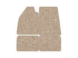 1961-1974 VW Type 3 Floor Mats - 4 Pieces - Oatmeal Loop