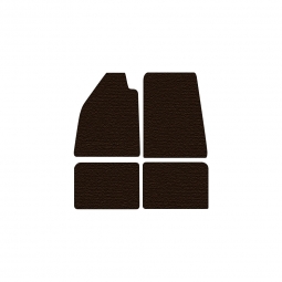 1961-1974 VW Type 3 Floor Mats - 4 Pieces - Color Carpet