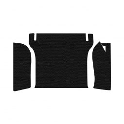 1961-1970 VW Type 3 Trunk Carpet - Black Loop