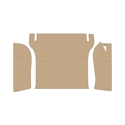 1961-1970 VW Type 3 Trunk Carpet - Oatmeal Loop