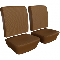 1965-1967 VW Beetle Seat Upholstery - Front Only - Squareweave Vinyl