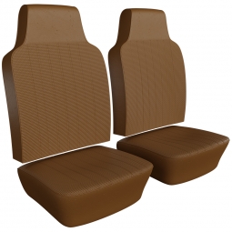 1968-1969 VW Beetle Seat Upholstery - Front Only - Squareweave Vinyl