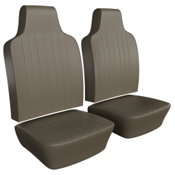 1970-1972 VW Beetle & Super Beetle Seat Upholstery - Front Only - Smooth Vinyl