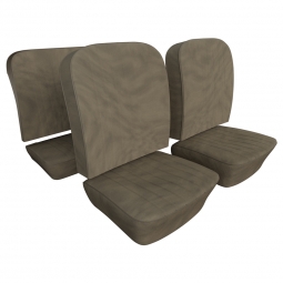 1954-1955 VW Beetle Seat Upholstery - Front & Rear - Velour