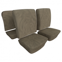 1965-1967 VW Beetle Seat Upholstery - Front & Rear - Velour