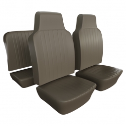 1968-1969 VW Beetle Seat Upholstery - Front & Rear - Smooth Vinyl