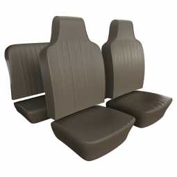 1970-1972 VW Beetle & Super Beetle Seat Upholstery - Front & Rear - Smooth Vinyl