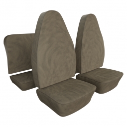 1973 VW Beetle & Super Beetle Seat Upholstery - Front & Rear - Velour