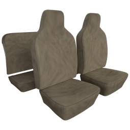 1974-1976 VW Beetle & Super Beetle Seat Upholstery - Front & Rear - Velour