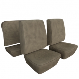 1977-1978 VW Beetle & Super Beetle Seat Upholstery - Front & Rear - Velour