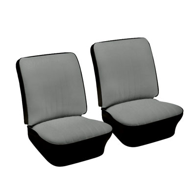 VW Front Seat Upholstery, 2-Tone w/ Full Insert-Select Colors, Karmann ...