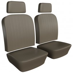 1969-1971 VW Karmann Ghia Seat Upholstery - Front Only - Smooth Vinyl