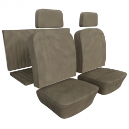 1969-1971 Karmann Ghia Seat Upholstery - Front & Rear - Velour