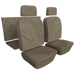 1972-1974 Karmann Ghia Seat Upholstery - Front & Rear - Velour