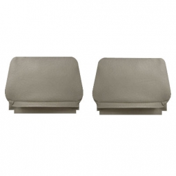 1969-1974 VW Karmann Ghia Headrest Covers - Pair - Vinyl