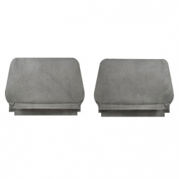 1969-1974 VW Karmann Ghia Headrest Covers - Pair - Velour