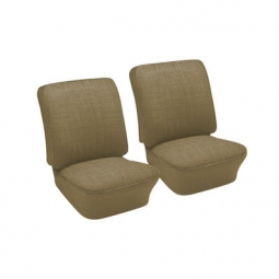 1962-1967 VW Bus Seat Upholstery - Front Buckets - Tweed Cloth