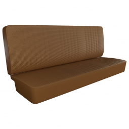 1950-1967 VW Bus Seat Upholstery - Rear Bench - Squareweave Vinyl